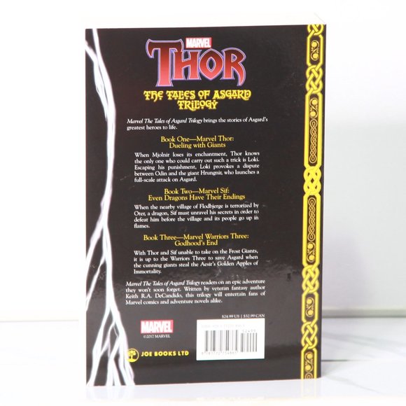 Thor: The Tales of Asgard Trilogy - Marvel Novel - 513  Pages - Picture 2 of 2
